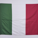 Bandiera Italia in poliestere pongè 60 gr